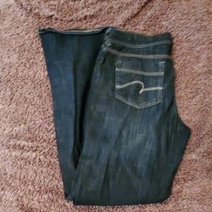 Maurices Dark Bootcut Jeans *sz 15/16 long*